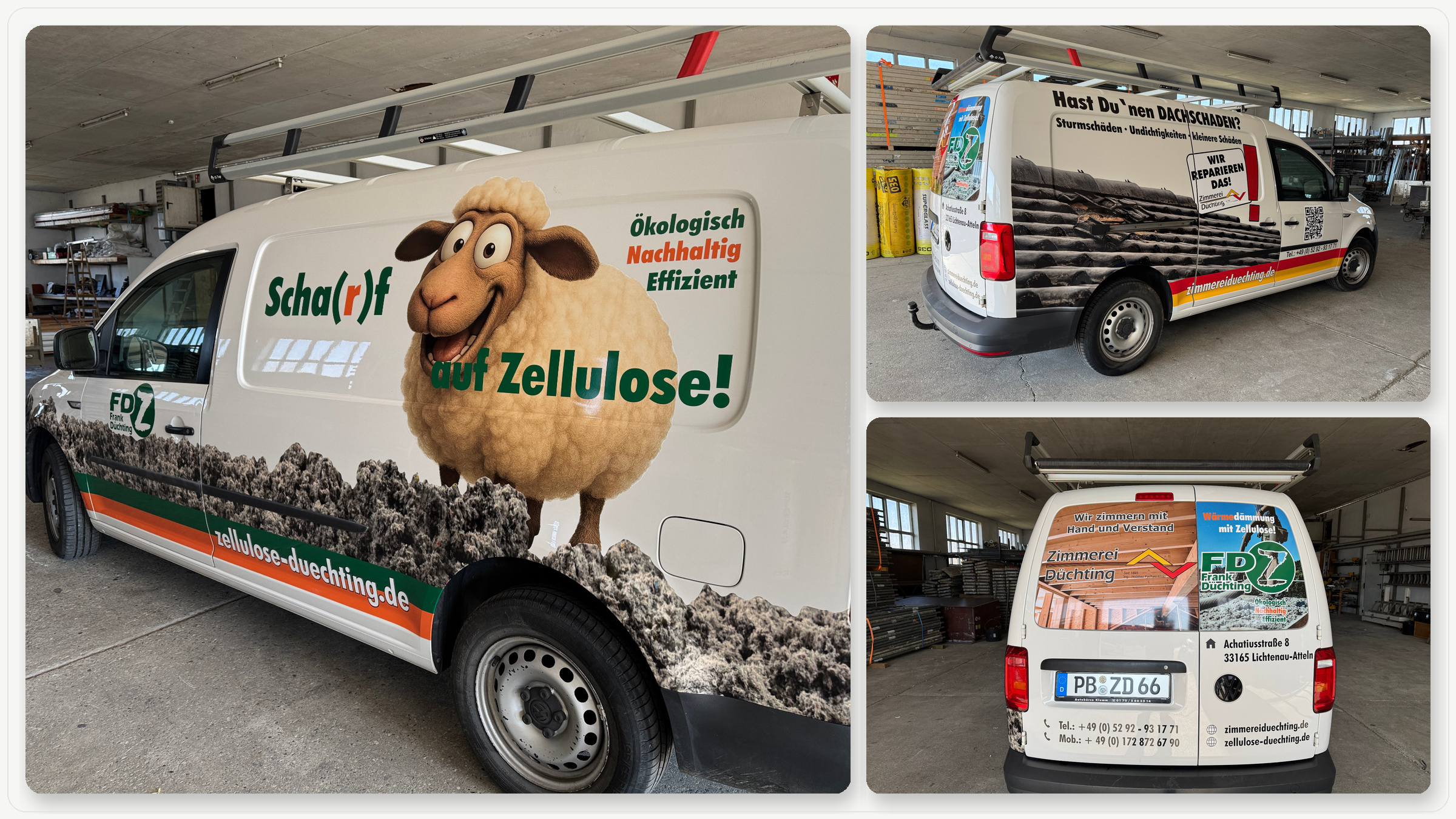 Düchting Service Caddy, Zellulose, Zimmerei, 3M IJ280